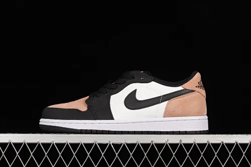 All categories Air Jordan Jordan series basketball shoes Air Jordan 1 Low Z version Air Jordan 1 Low OG "Bleached Coral" AJ1 Joe 1 black powder cultural basketball shoes CZ0790-061